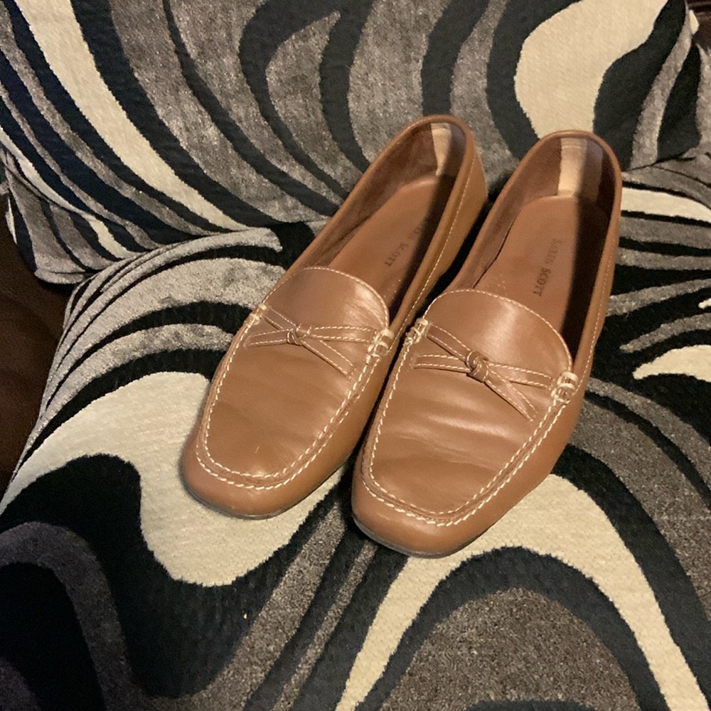 Karen Scott Leather Loafers